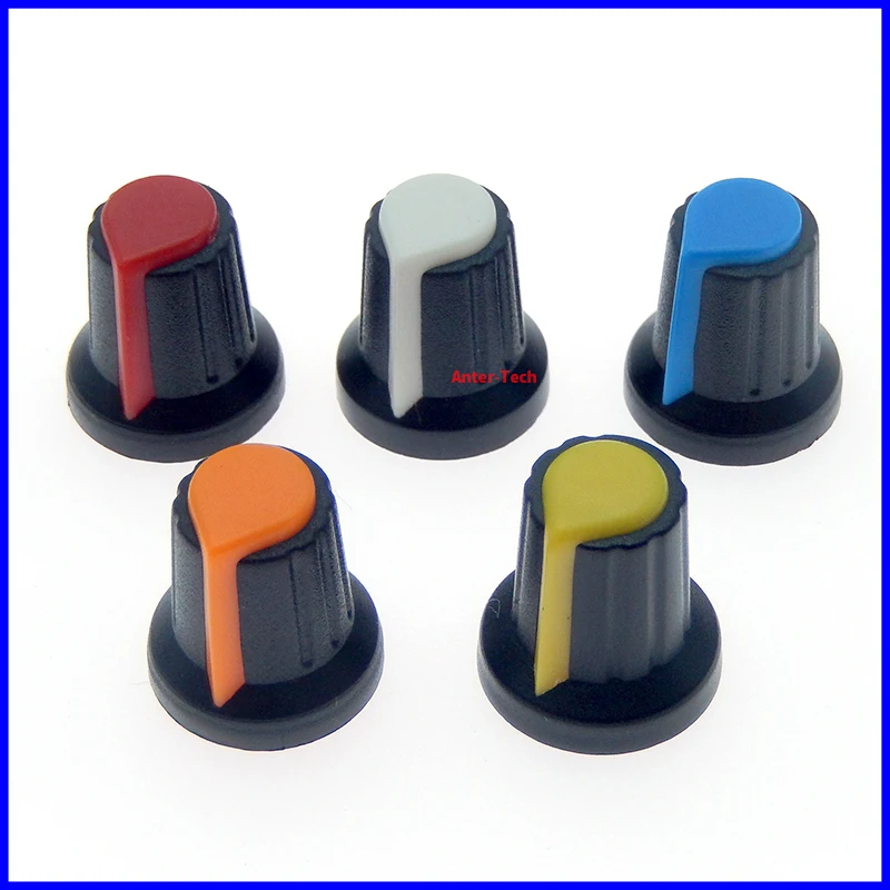 Plastic Potentiometer Switch Potentiometers Knobs Plastic Plum