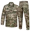 Outdoor Camo Male Uniform Tactical Jackets Training Clothes Safari Suit Pants Men Airsoft Wear Resistant Hunting Clothes 1