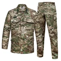 Outdoor Camo Male Uniform Tactical Jackets Training Clothes Safari Suit Pants Men Airsoft Wear Resistant Hunting Clothes 1
