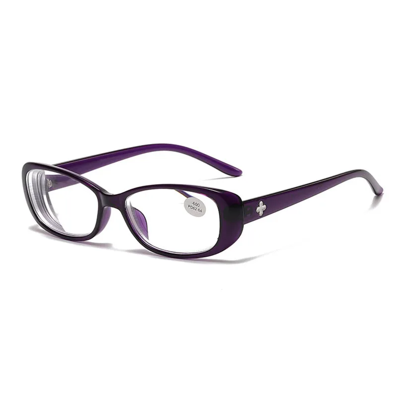 Ahora Elegant Lady Reading Glasses For Women Retro Presbyopia Eyeglasses With Diopters +1.25 +1.75 +2.25 +2.75 +3.25 +3.75 +6.0 2