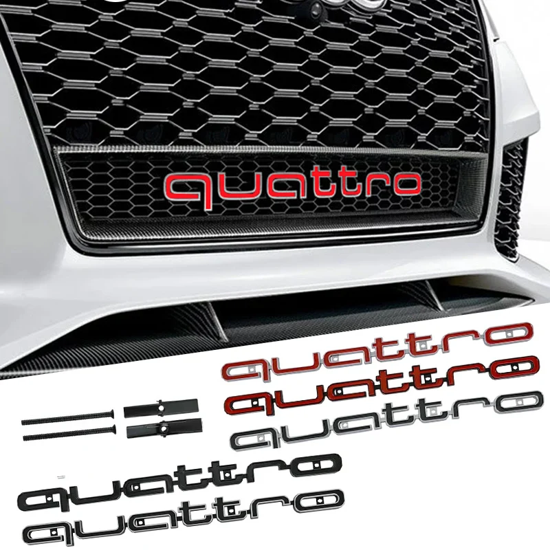 

Наклейки на корпус автомобиля из АБС-пластика для Audi Quattro A3 A4 A5 A6 A7 A8 Q3 Q5 Q7 S3 S4 S5 S6 S7 RS4 RS5
