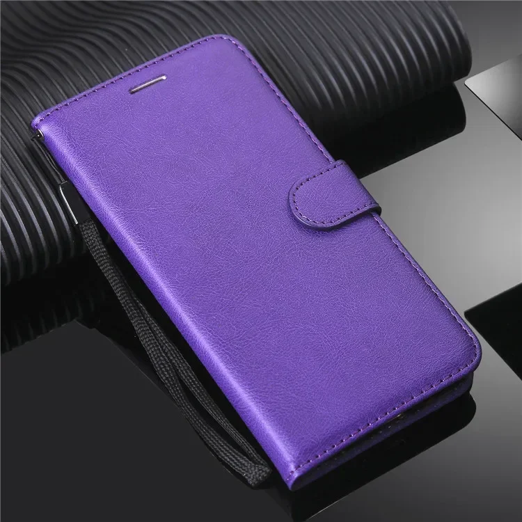 Leather Wallet Phone Case with Card Holder & Flip Stand Cover