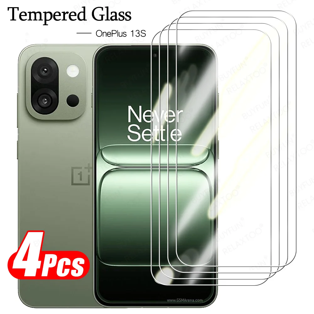 Premium 4-Pack 9H Tempered Glass Clear Screen Protector