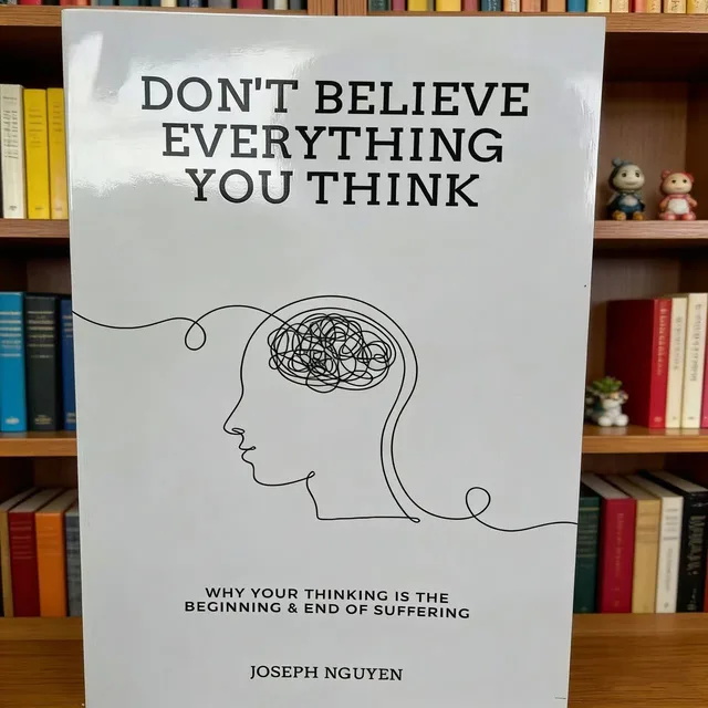 Don't Believe Everything You Think by Joseph Nguyen Why Your Thinking Is The Beginning & End Of Suffering Paperback English Book 1