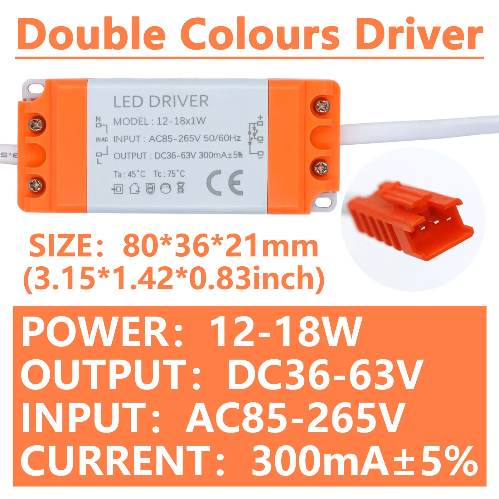 LED Driver 3W 6W 9W 12W 15W 18W 24W 25W 36W LED Power Supply Unit