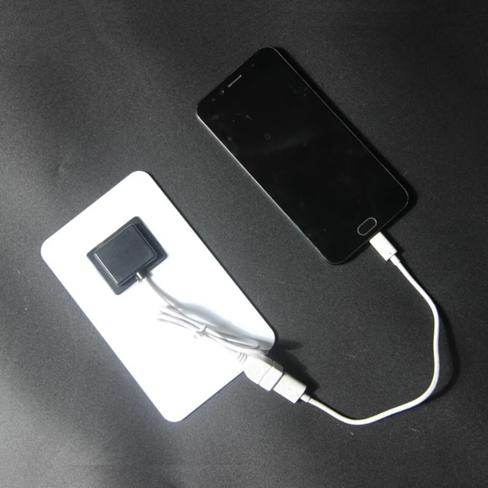 2W 5V 400MA Solar Panel USB Charging Controller For Outdoor Emergency Phone MP3 PAD Battery Charge Portable Power Bank