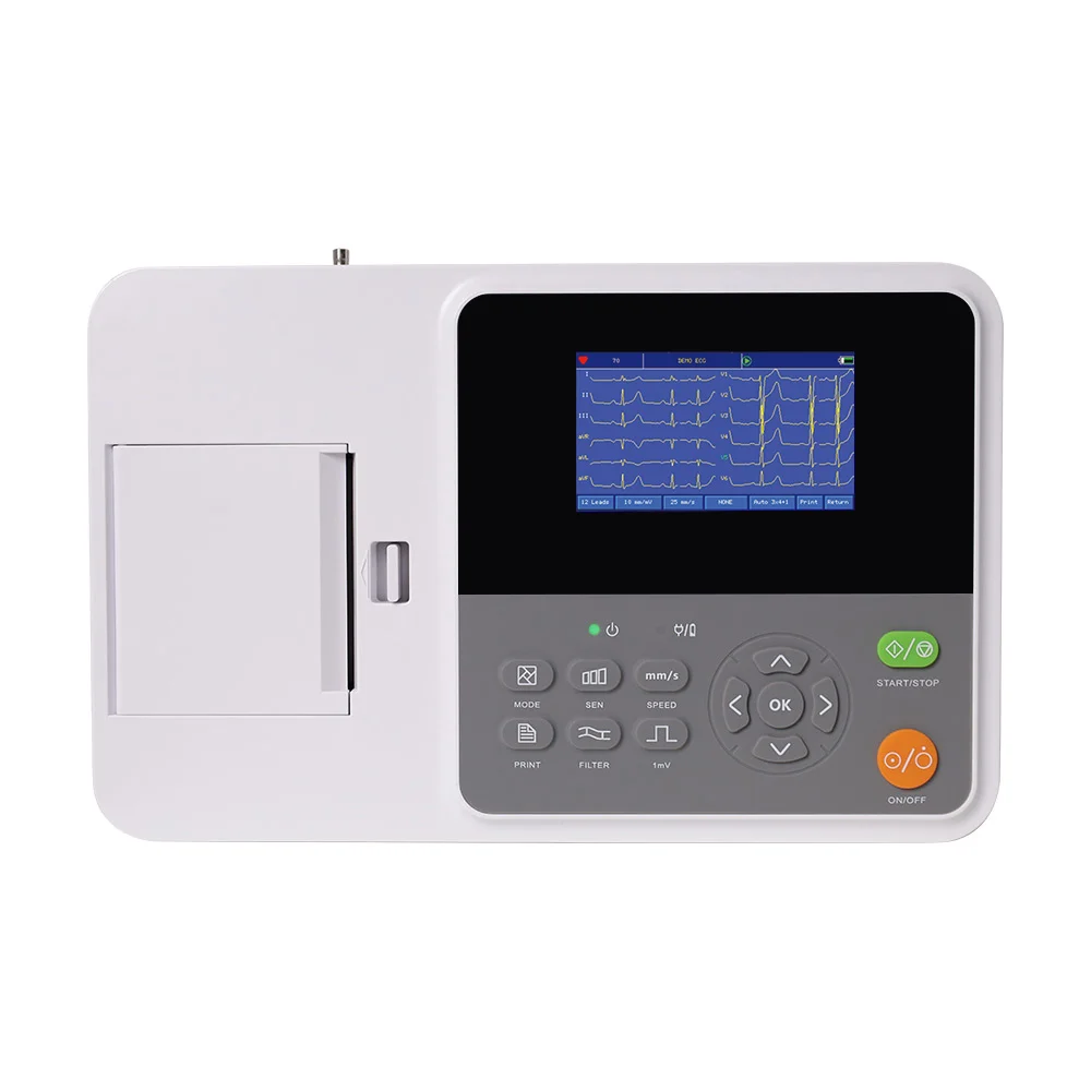 

Contec E3 cardioline ecg monitor 3 channel digital electrocardiogram equipment