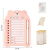 Reusable Chore Chart Planning Board Portable Memo Checklist Board for Kids Detachable Plastic Daily Task Schedule Reminder Chart 5