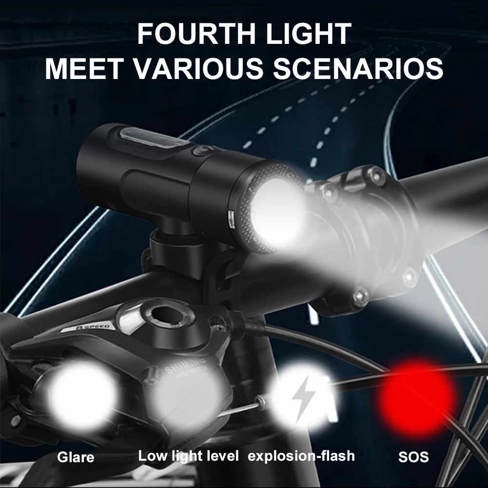 CYCLAMI Faro 1000LM Luce Per Bici Lampada Frontale - Foto 8