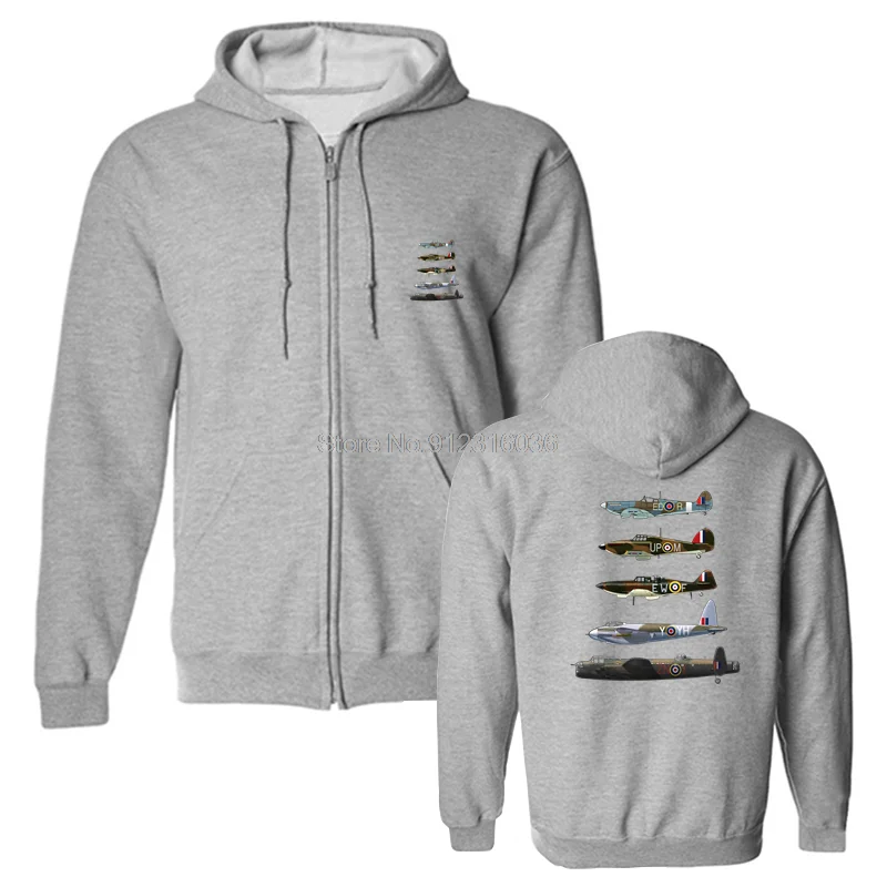 British Warplanes Warbirds Lancaster Plane Spotting Hoodie Men Unisex Hooded Sweatshirt Hip Hop Oversized Sweter Streetwear
