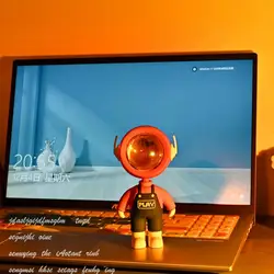 Projecteur Led d'atmosphère d'astronaute, lumière de coucher de soleil arc en ciel, pour la maison, chambre à coucher, café, lampe de fond, Mini lumières d'ambiance 