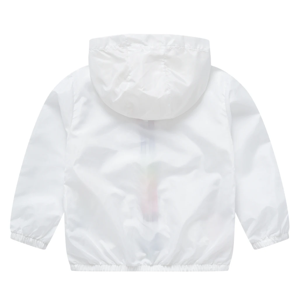 Boys Sun Protection Jacket Summer Lightweight Breathable Zip-Up Hooded Jacket