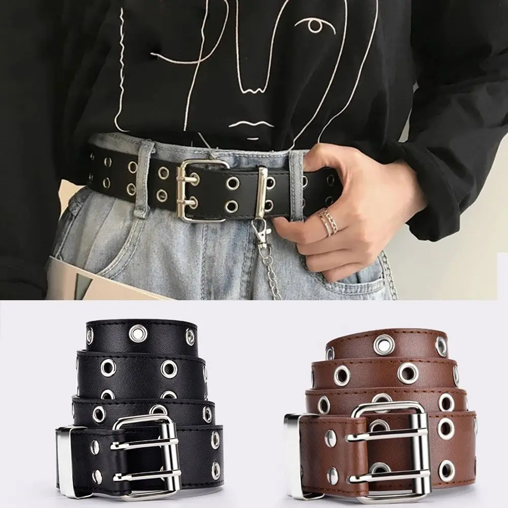 

Women Fashion PU Leather Sweater Overcoat Cummerbunds Punk Waist Belt Jeans Girdles Goth Waistband Adjustable Belts