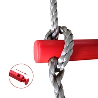 Kids Rope Ladder, Outdoor Plastic Rungs PE Rope Ladder For Boys Kids, Climbing Ladder Toy Exercise Equipment 2