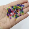 100pcs 5mm Mini Transparent Doll Buttons For Dolls & Soft Toys Clothes - Clear Colour Dollhouse DIY Crafts 2