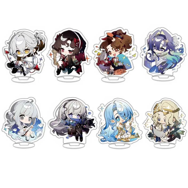 8cm Reverse:1999 Horropedia Thirty-Seven X Bkornblume Anime Game Christmas Stand Plate Cosplay Prop Cartoons present Accessories