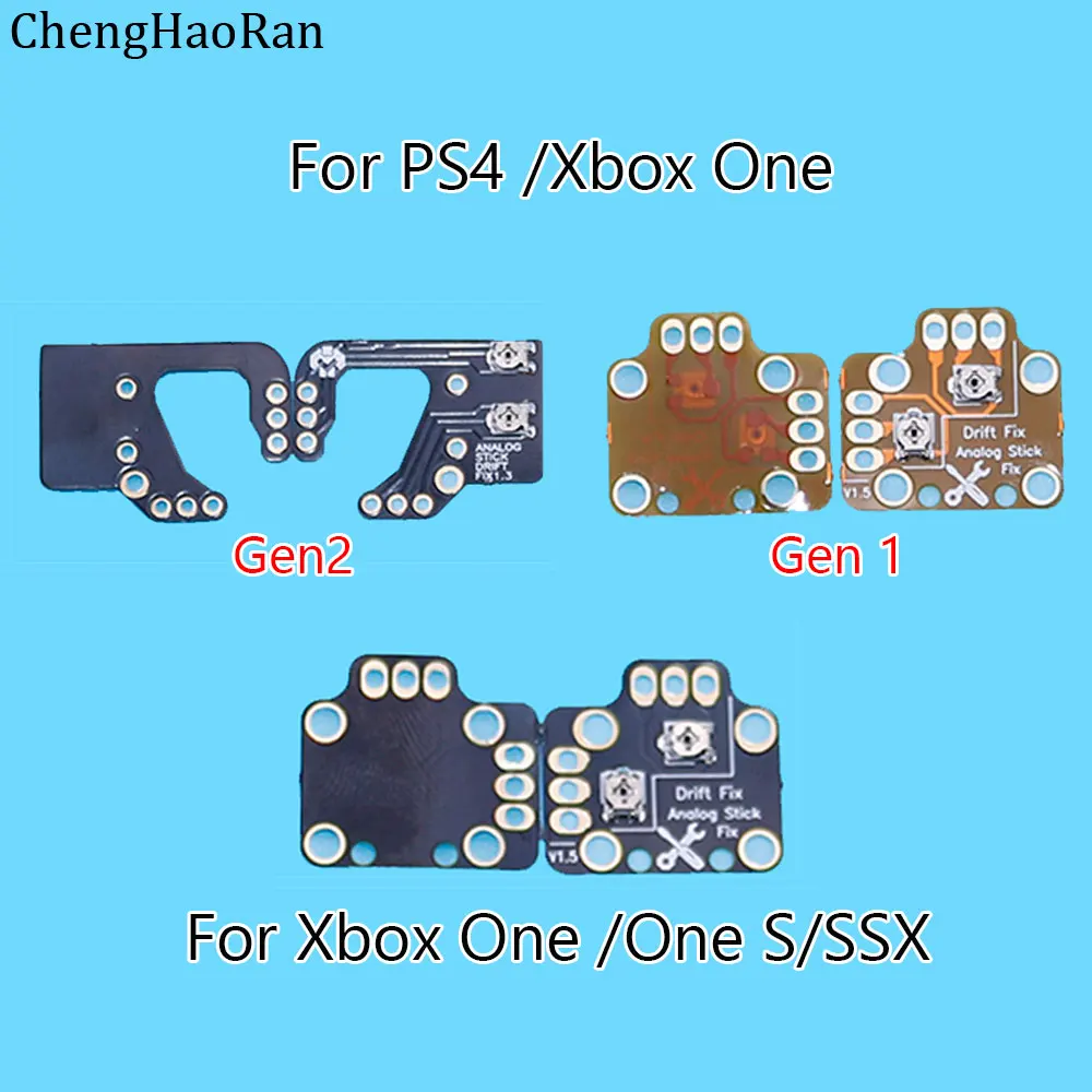 1 Paio Analogico Stick Drift Fix Pcb Per Ps4 Ps5 Xbox One Series X S Per Switch Pro Gamepad Joystick Drift Repair Module