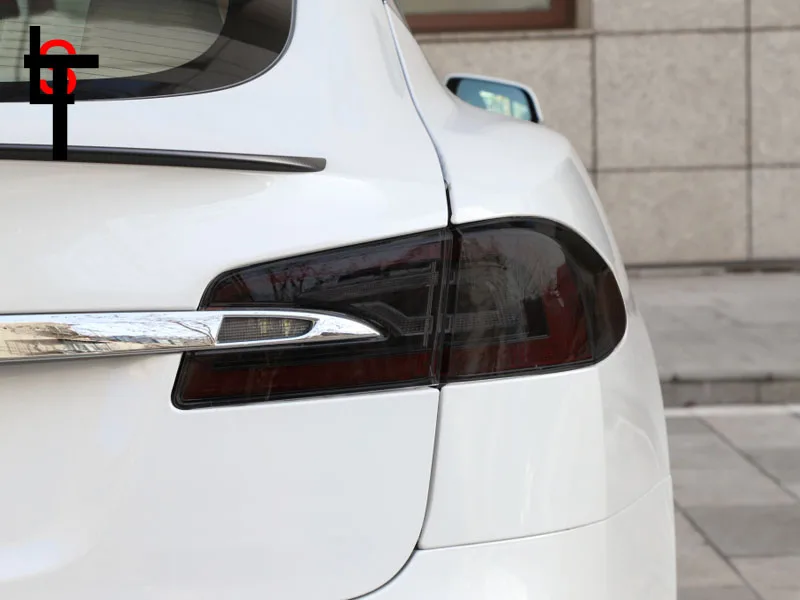 Наклейка на заднюю фару для стайлинга автомобиля Tesla Model 3/S/Y, Налобные фонари ТПУ, дымчатый черный задний фонарь, защитная пленка, аксессуары Наклейка на заднюю фару для стайлинга автомобиля Tesla Model 3/S/Y, Налобные фонари ТПУ, дымчатый черный задний фонарь, защитная пленка, аксессуары
