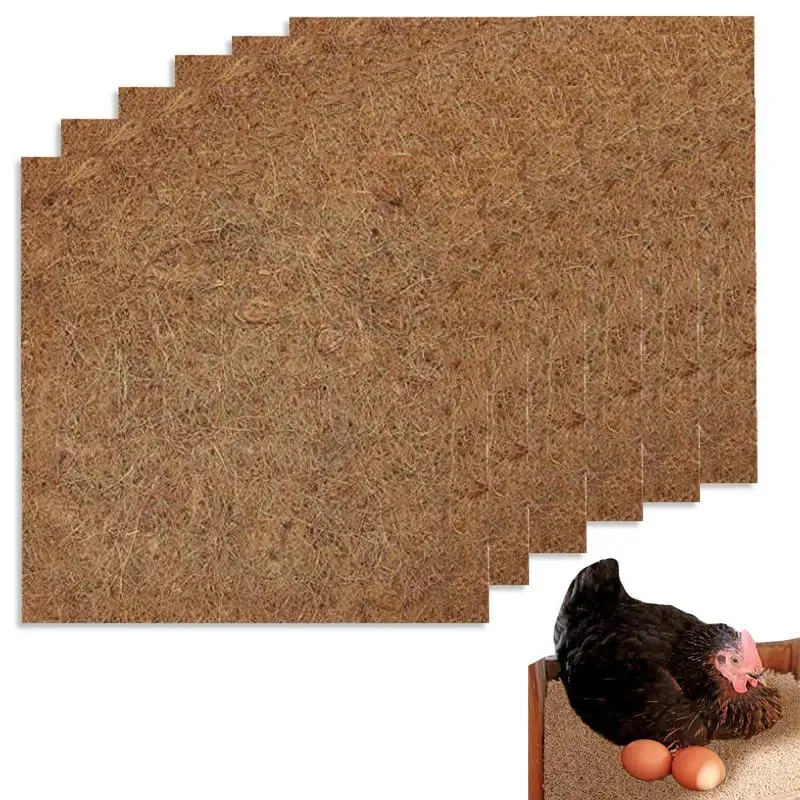 

Coconut Fiber Nesting Pad Natural Coconut Palm Hens Nesting Pad Absorb Moisture & Prevents Egg Contamination For Chicken Nesting