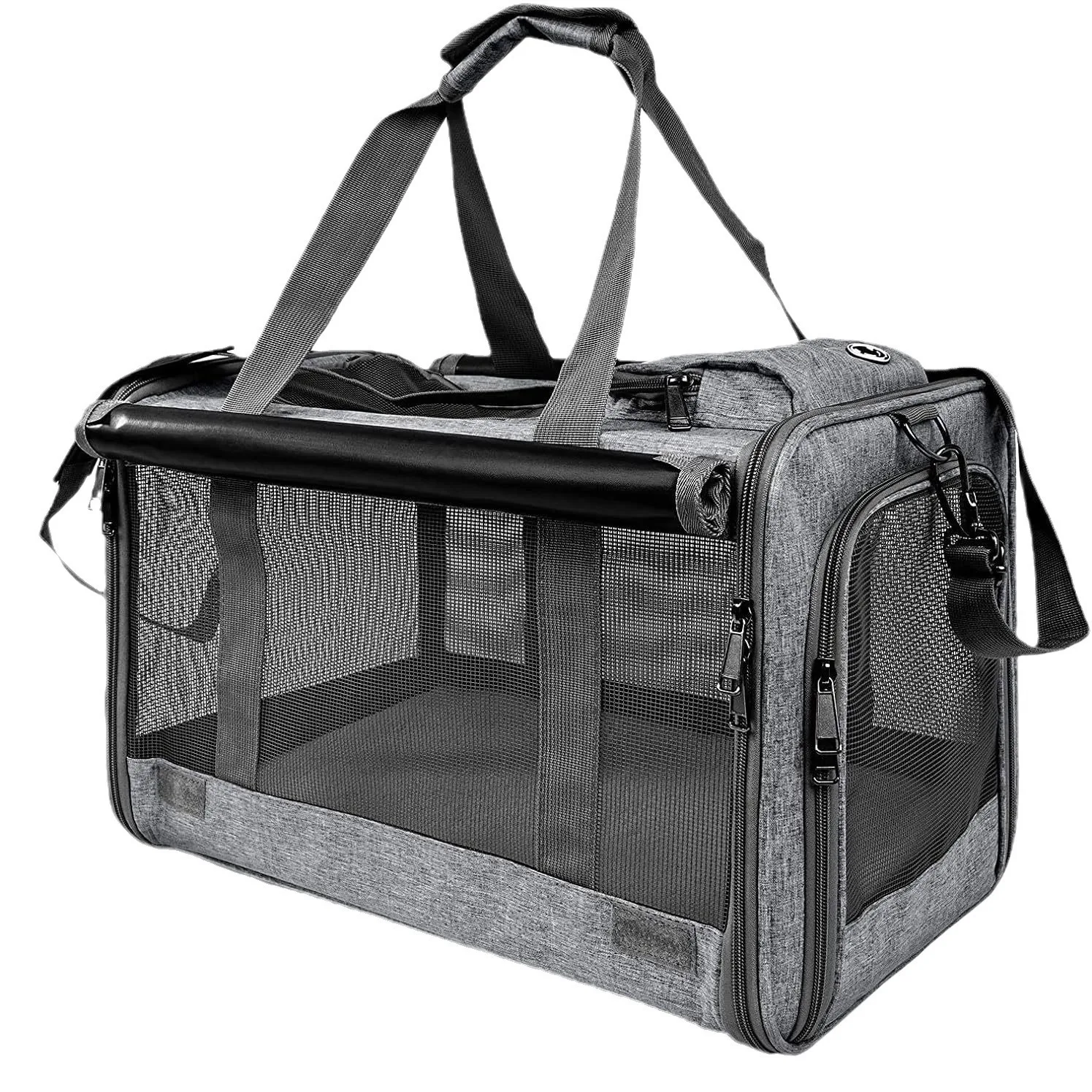 Cat carrier backpack Dog carrier bag Dog travel bag Soft side backpack Cat pet carrier Airline approved Transport Small dogs Cats
