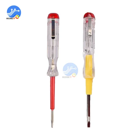 AC100-500V multifunctional screwdriver tools pen electrical test voltage indicator tester with indicator light