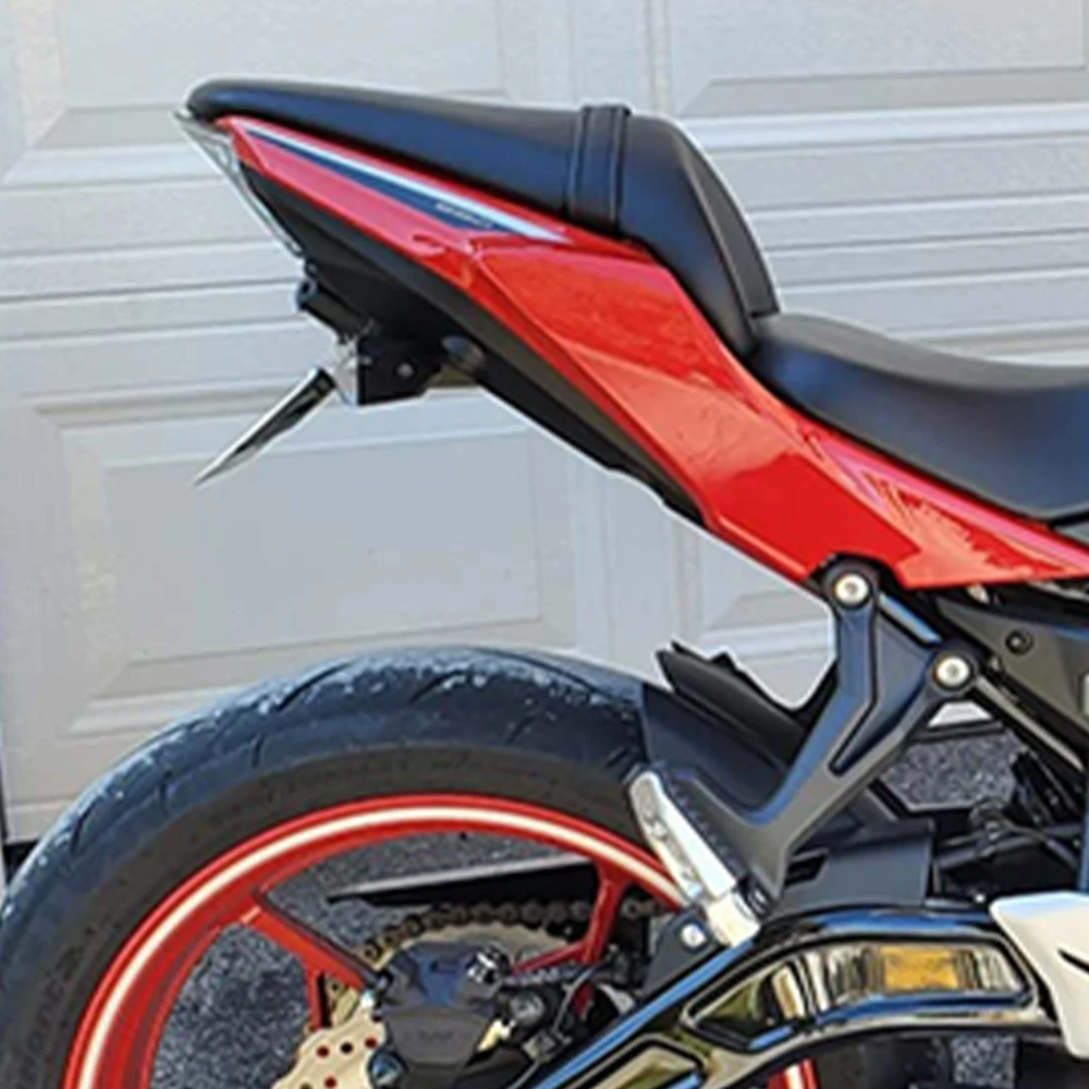 License Plate Holder Bracket Fit For Kawasaki Z650-Ninja 650 / KRT /ABS Z 650 ABS Rear Tail Tidy Fender Eliminator kit license plate holder motorcycle license plate holder