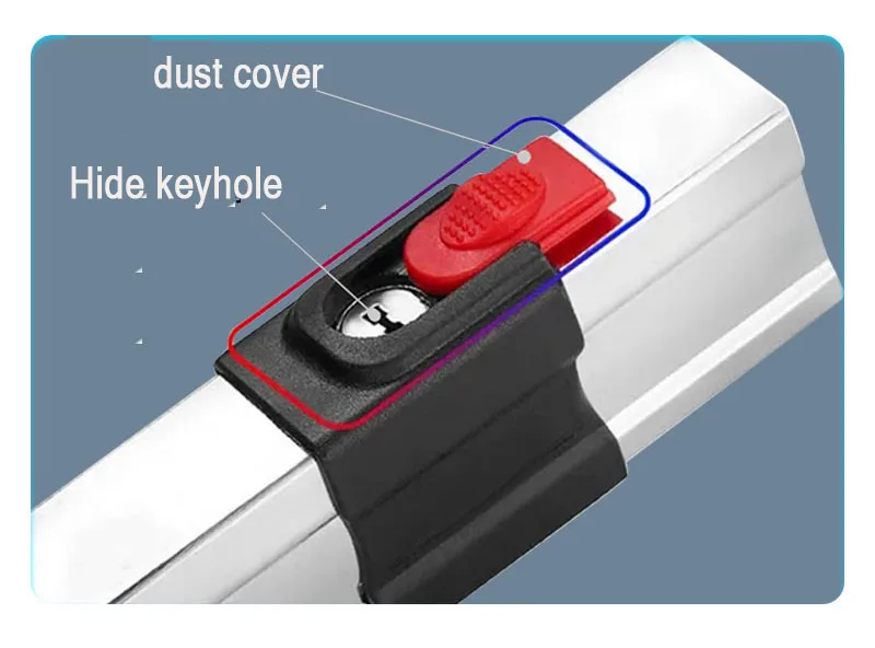 U-Shaped Anti-Theft Lock para veículo elétrico, motocicleta