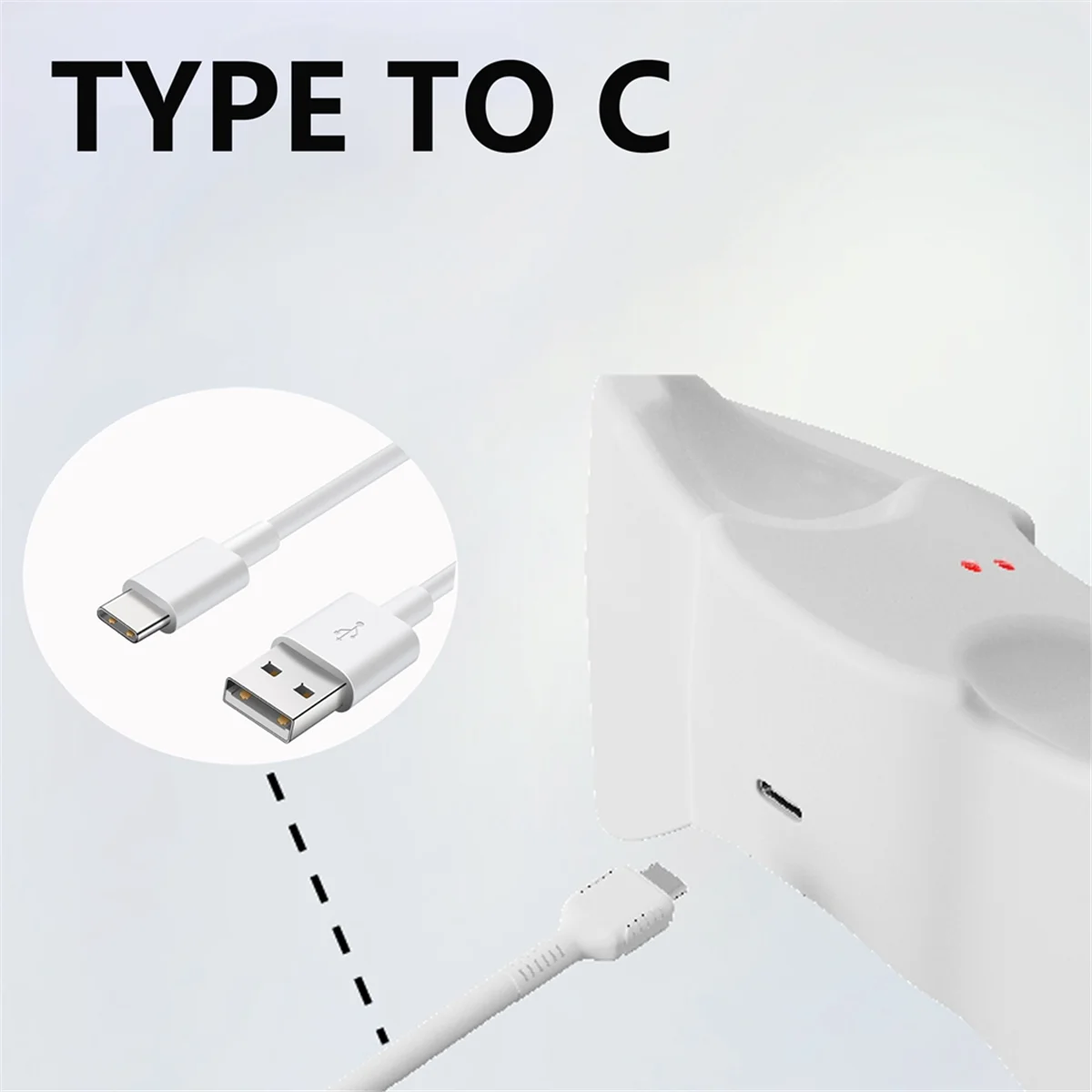 Wireless Charging Dock for Meta Quest 3/Oculus 3S Charger Station Controller Battery Elite Head Strap VR Accessories NND