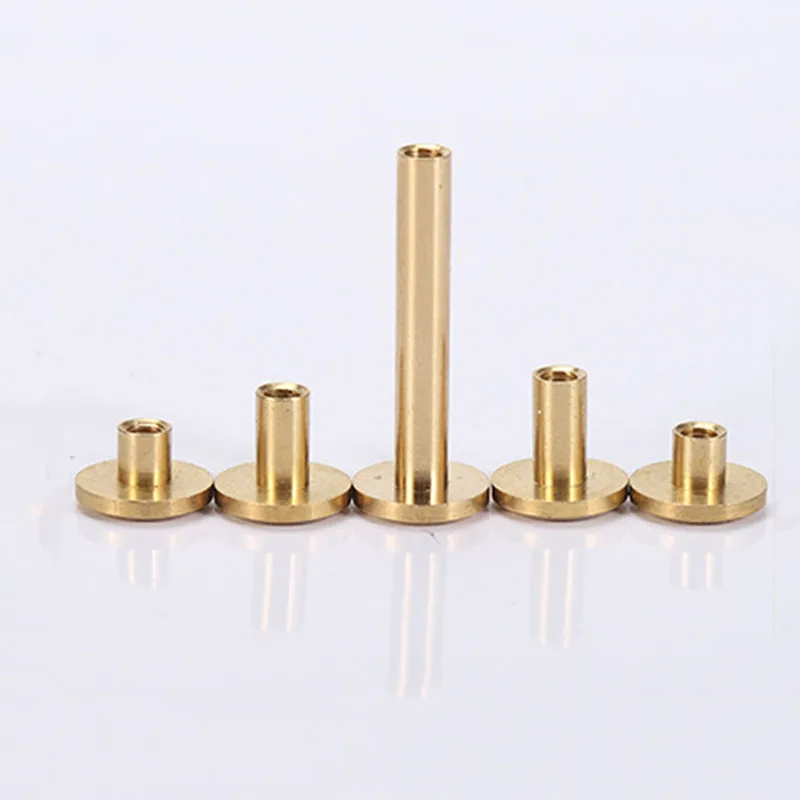 WedDecor Ottone Cono Forma Spuntoni Borchie Punk Stile Con Perni Per