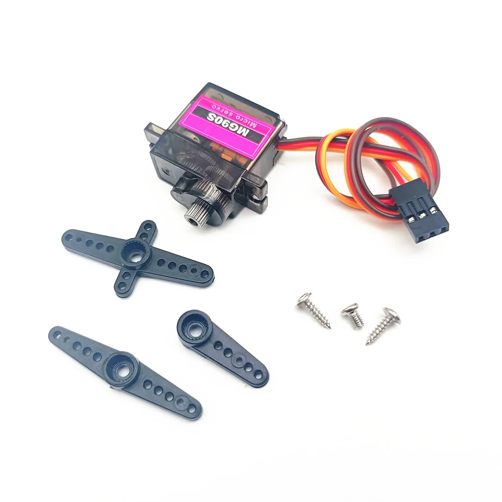 Enhanced All-Metal Gear Micro Servo - Precision Control for RC Vehicles and Robotics