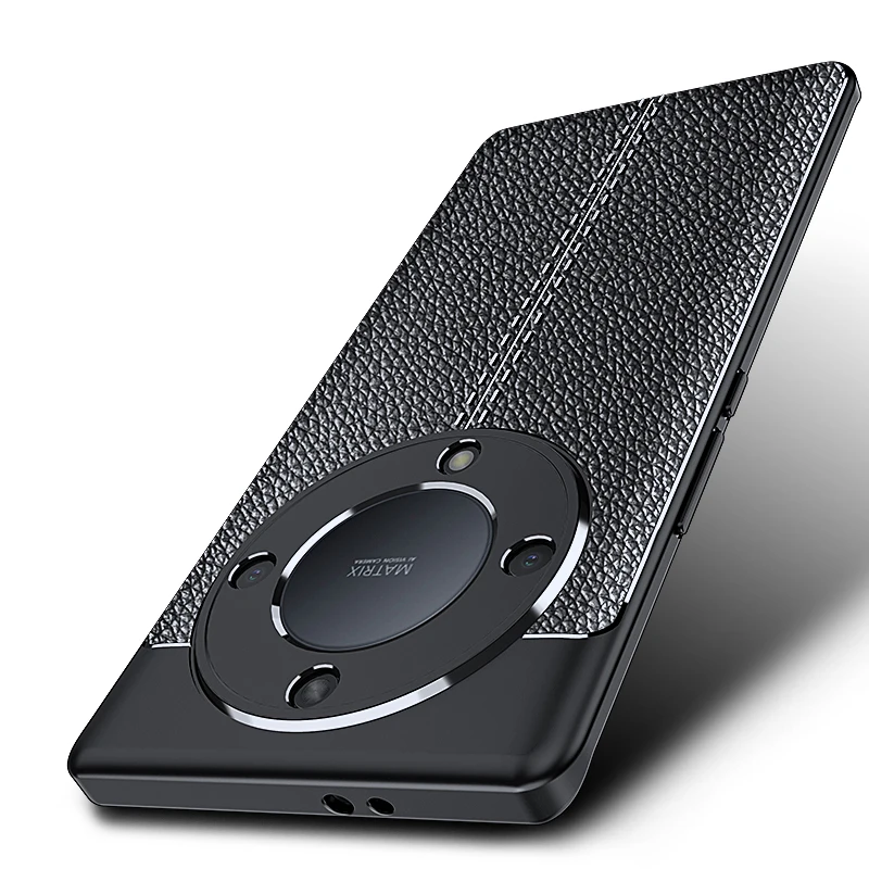 Luxury Business Leather Texture PU Shockproof Soft Protective Phone Case Cover