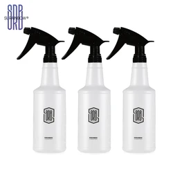 Ultra-Fine Mist Cylindrical Spray Bottle - Heavy Duty, Chemical Resistant HDPE (3ocs)