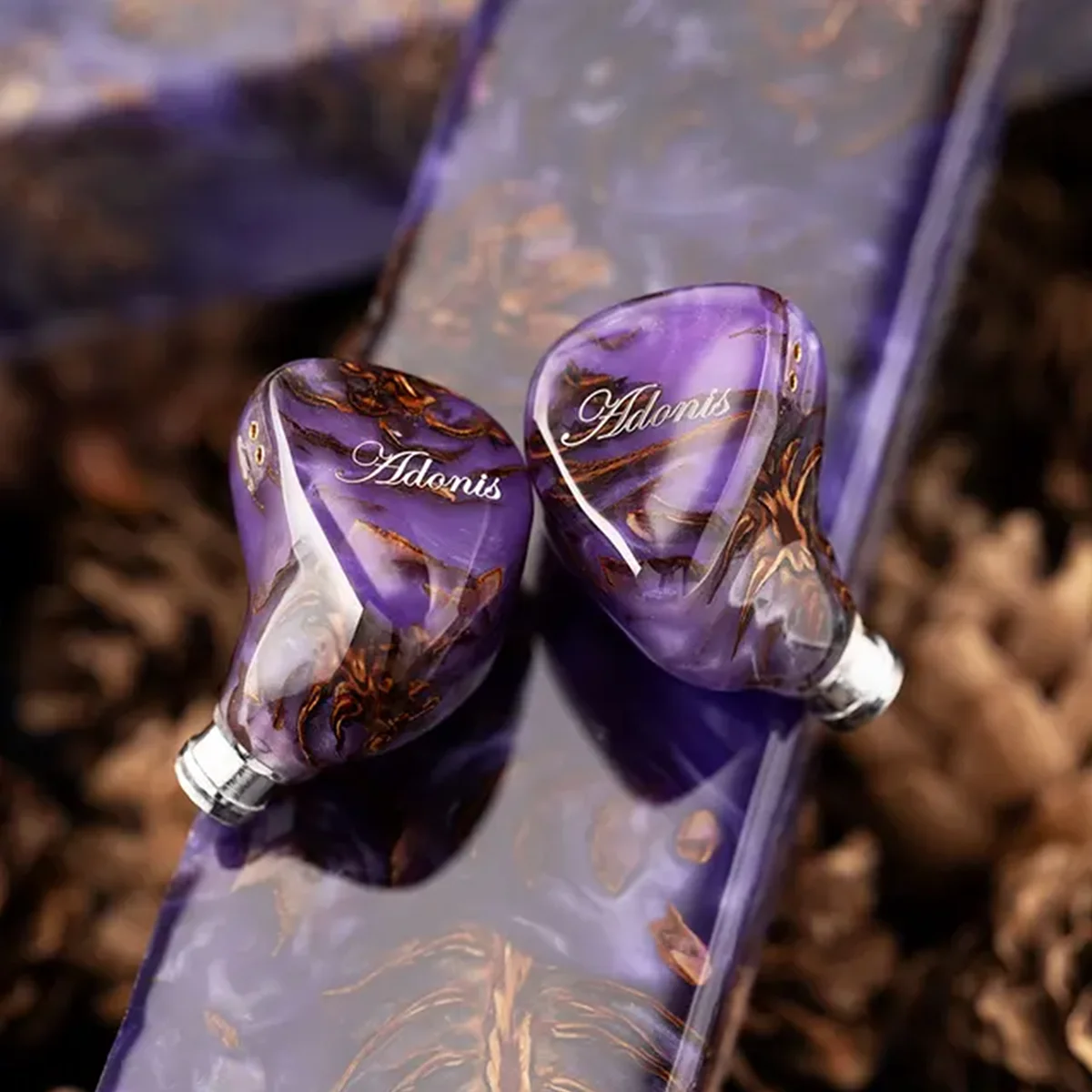 

QOA Adonis New 1DD+2BA Hybrid Driver Resin CNC Shell HiFi Wired In Ear Monitors Detachable 2Pin 3.5+4.4mm Plug Music Earphone
