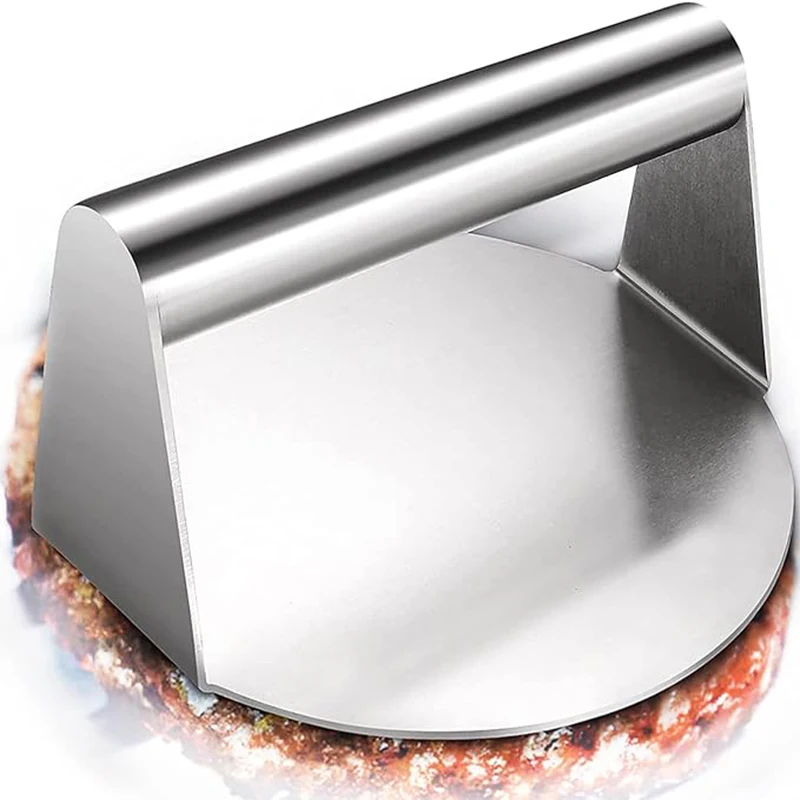 Stainless Steel Burger Press Non Stick Hamburger Mold Hamburger Press Patty Maker Non-Stick Kitchen Tools Barbecue Accessories