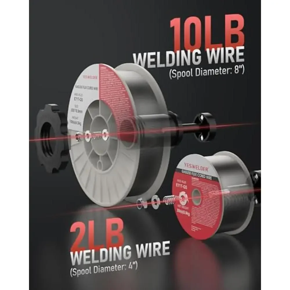 5-in-1 Multi-process Welding Machine Aluminum MIG Welder with Synergic Control Digital Display IGBT Inverter Technology 5