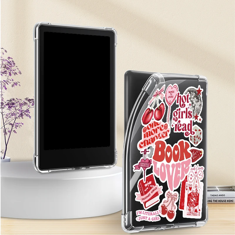Clear Protective TPU Soft E-Reader Case