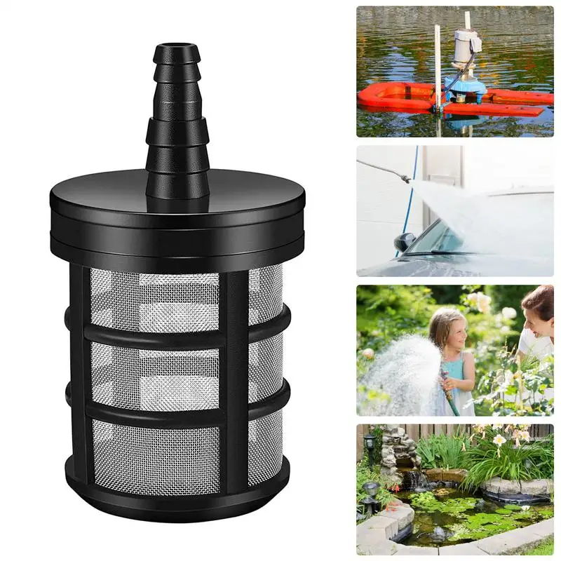 1pcs 9-12mm Hose Drip Irrigation Filter Metal Mesh Mesh Garden Agriculture Irrigation Filter Watering Pipe Fittings
