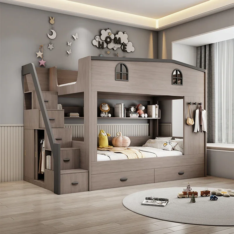 Loft Bunk Bed with Storage 3