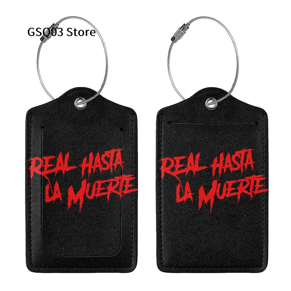 Рисунок 3 - Бирки для багажа Real Hasta La мертвые для чемоданов