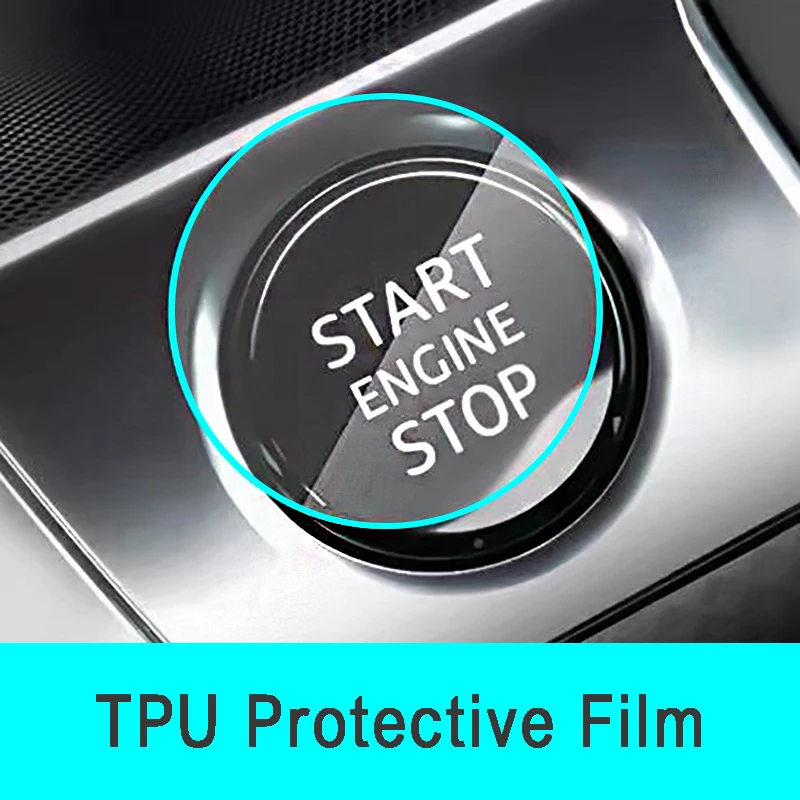 Auto Start Stop Button Pellicola Protettiva Sticker Per Fiat 500 Ducato Panda 500L Punto Lancia Musa