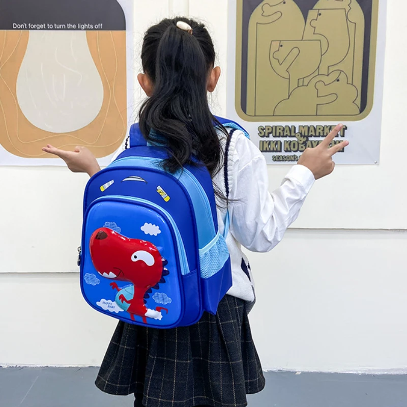 Children Cute Cartoon Unicorn Dinosaur Schoolbags In Kindergarten Boys Girls Fashion Backpacks New Preschool Kids Lovely Bag Hot