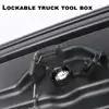 2Pcs Lockable Truck Bed Storage Box Toolbox, Compatible with 2017-2023 Ford F250 F350 Super Duty 17-23, Left Driver + Righ 4