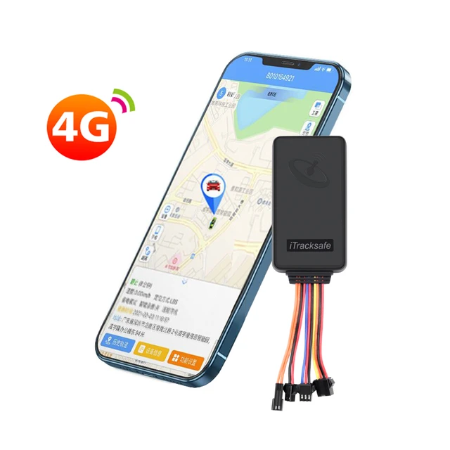  Rastreador GPS de coche para vehículos, localizador en tiempo  real GPS/GSM/GPRS/SMS, seguimiento antirrobo con aplicaciones móviles :  Electrónica