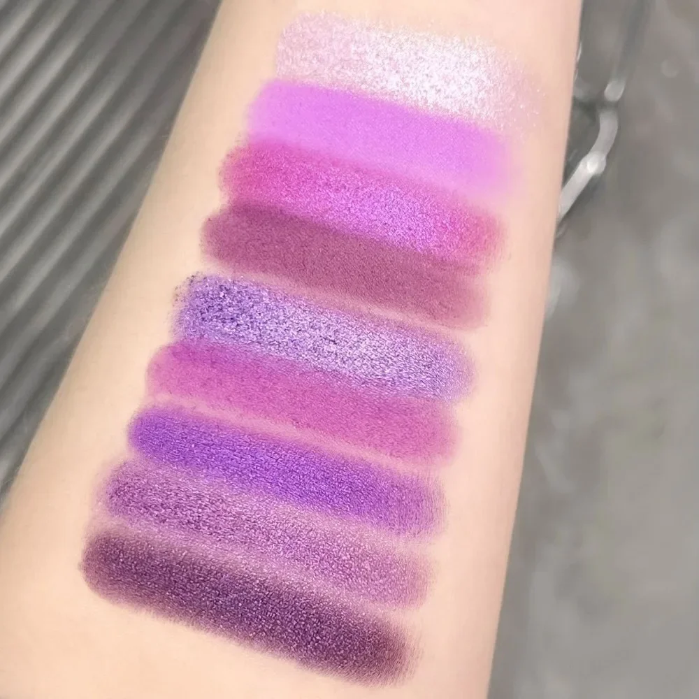 Eye Shadow Eye Shadow Plate 9 Colors Eyeshadow Palette Matte Pearlescent Waterproof Eyes Pigments Powder