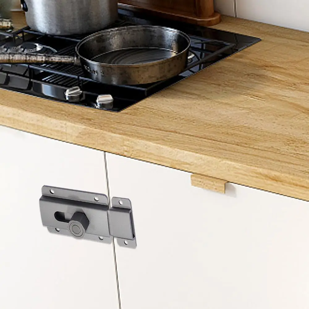 Description Picture 4 of itemSlide Latch Lock Multipurpose Interior Door Latch Sliding Door Latch Versatile Sliding Door Lock Latch Barn Door Latches For