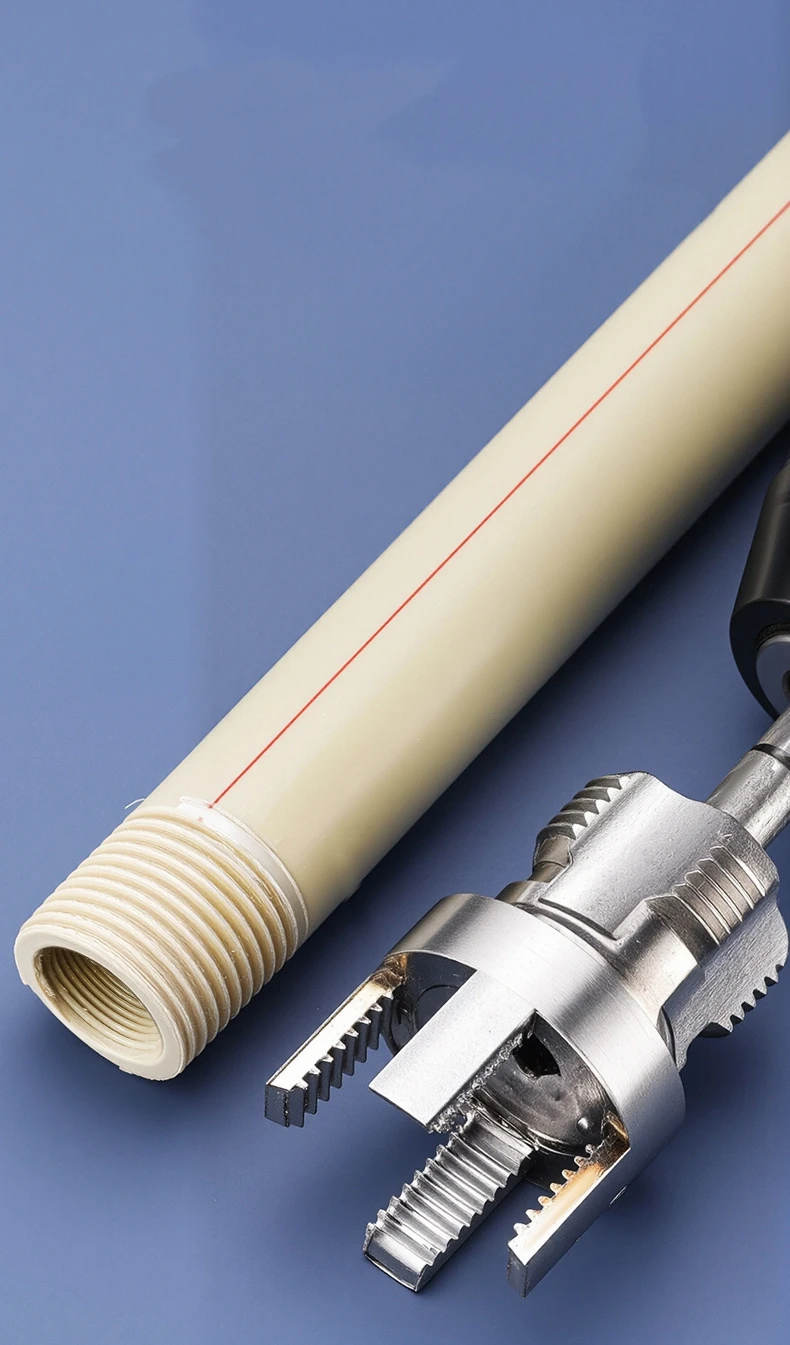 Integrated Internal External Pipe Threading Tool (3/4"),Hex Shank Die Pipe Threader Cutting Tool Universal Wire Cutting Tool