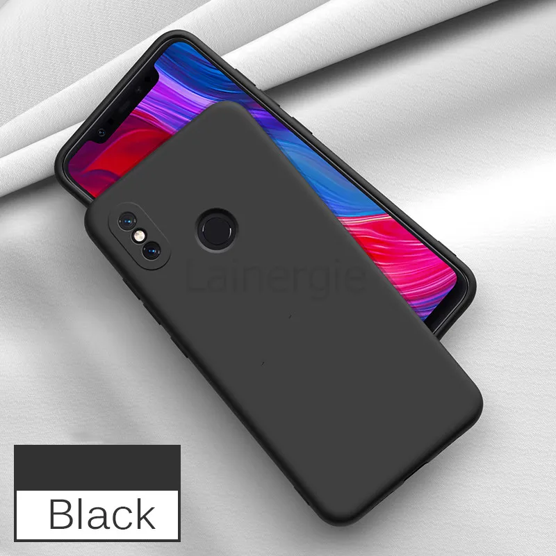 For Xiaomi Mi 8 Case New Liquid Silicone Soft Matte Camera Protection Cover For Mi 8 SE Mi8SE Mi 8 Lite Phone Case waterproof cell phone case Cases & Covers