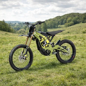 Bicicletta Elettrica da Montagna Light Bee X 2025 con Motore Brushless da 8000W, Batteria 60V 40AH e Freno a Disco Idraulico