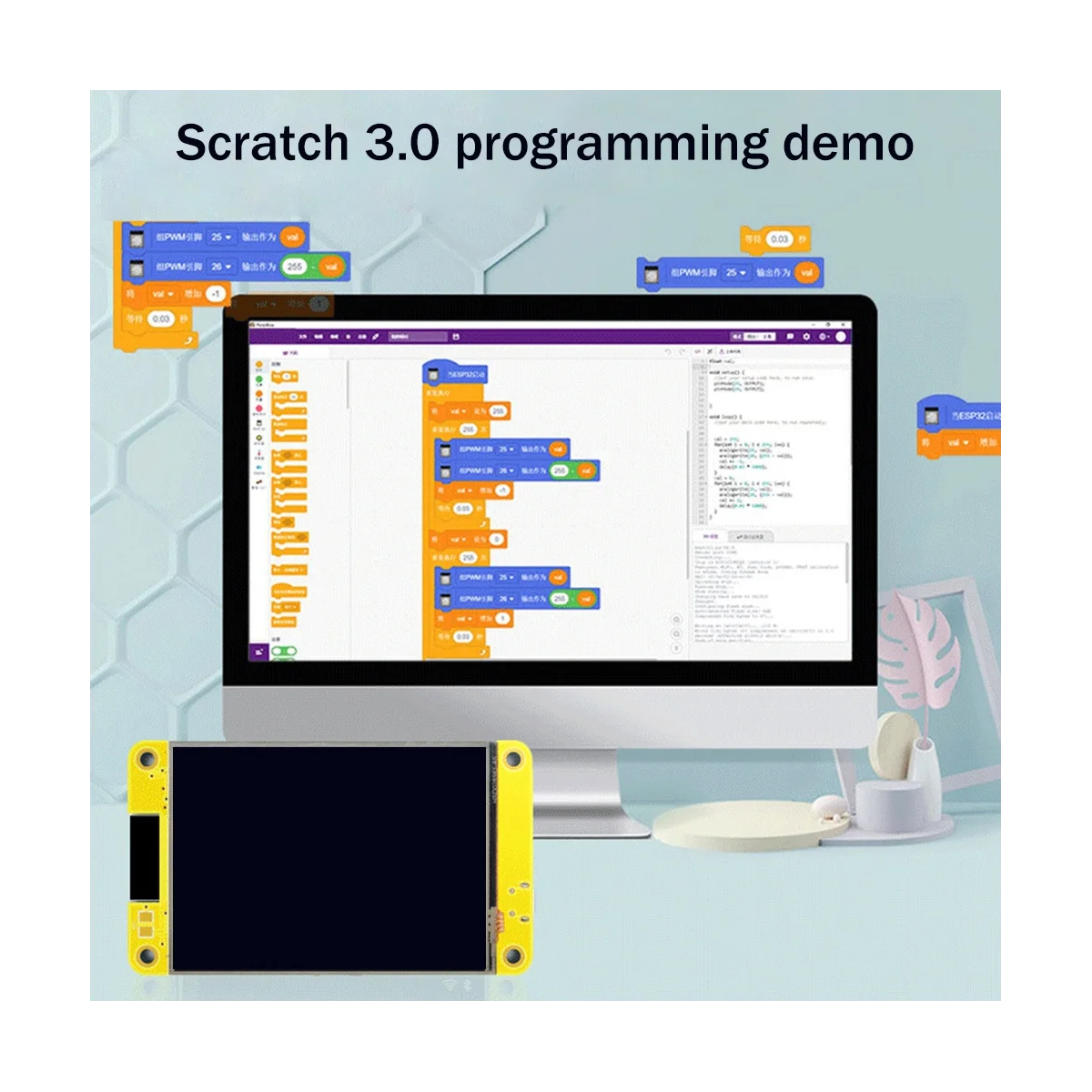Placa de Desenvolvimento Bluetooth Esp32 Wifi 2.8 Polegada 240x320 Tela de Exibição Inteligente Módulo Tft Tela de Toque Lvgl - Imagem 2