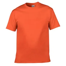 100% Cotton US SIZE  24 colors Men Short Sleeve T Shirt Fitness T-shirts Mens O neck Man Tops Male Tshirts XS-XXL Free Shipping